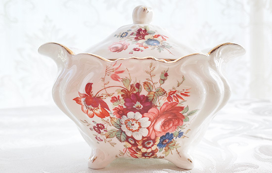 【福袋セール】の商品 | H-02スプレイシュガーポット antique ハマースレイ専門店 shop 食器